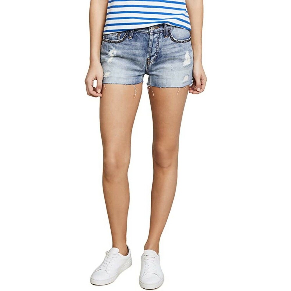 Rails Austin Studded Denim Shorts